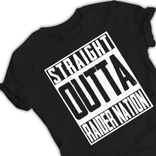 Design straight outta raider nation las vegas raiders shirt, hoodie,  sweatshirt for men and women